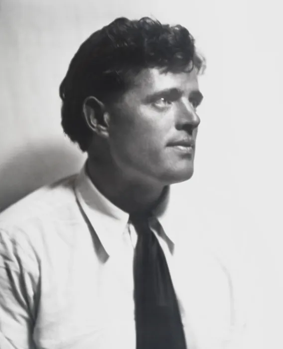 Framed Print : Jack London, American novelist, and part of the radical literary group The Crowd in San Francisco. Portrait by Arnold Genthe, 1906-1916 (BSLOC_2016_11_146)