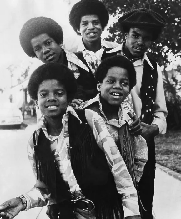 Framed Print : The Jackson Five: Michael, Marlon, Jermaine, Tito, Jackie, ca. 1970s.Courtesy: CSU Archives / Everett Collection