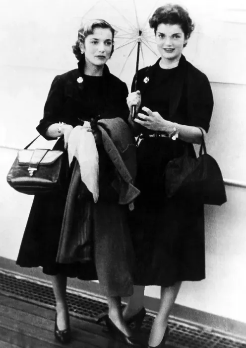 Framed Print : Jacqueline Bouvier and sister Lee, ca. 1950s. Courtesy: CSU Archives / Everett Collection Framed Print : Jacqueline Bouvier and sister Lee, ca. 1950s. Courtesy: CSU Archives / Everett Collection