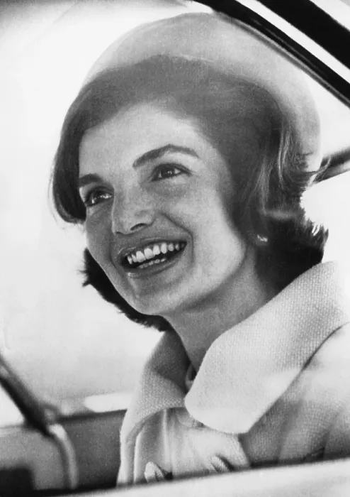 Framed Print : Jacqueline Kennedy, arriving in New York. March 1, 1961. Courtesy: CSU Archives / Everett Collection