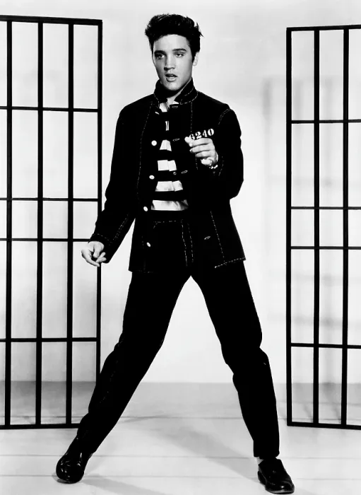 Framed Print : JAILHOUSE ROCK, Elvis Presley, 1957