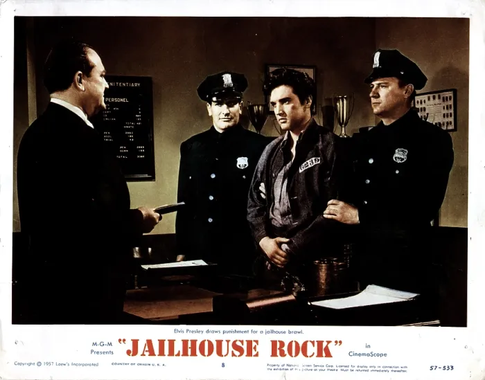 Framed Print : JAILHOUSE ROCK, Elvis Presley, 1957