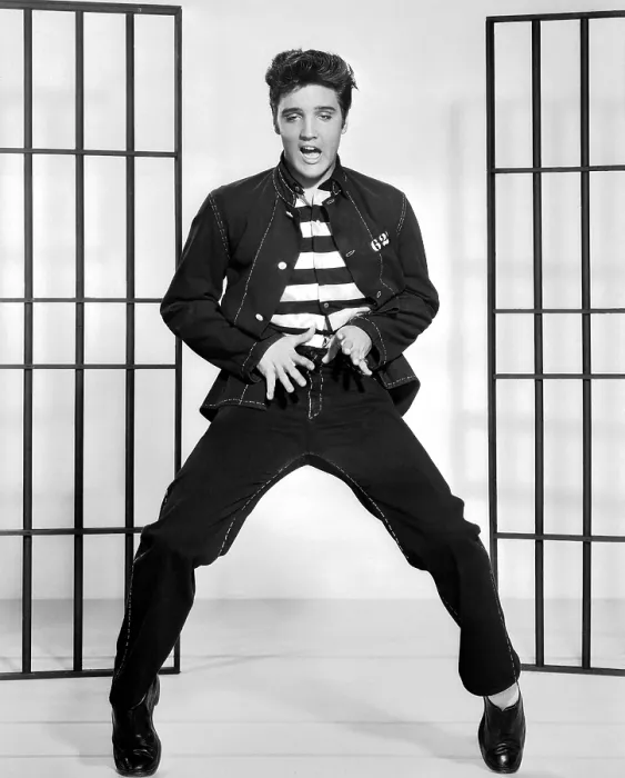 Framed Print : JAILHOUSE ROCK, Elvis Presley, 1957