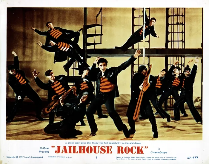 Framed Print : JAILHOUSE ROCK, Elvis Presley, 1957 Framed Print : JAILHOUSE ROCK, Elvis Presley, 1957