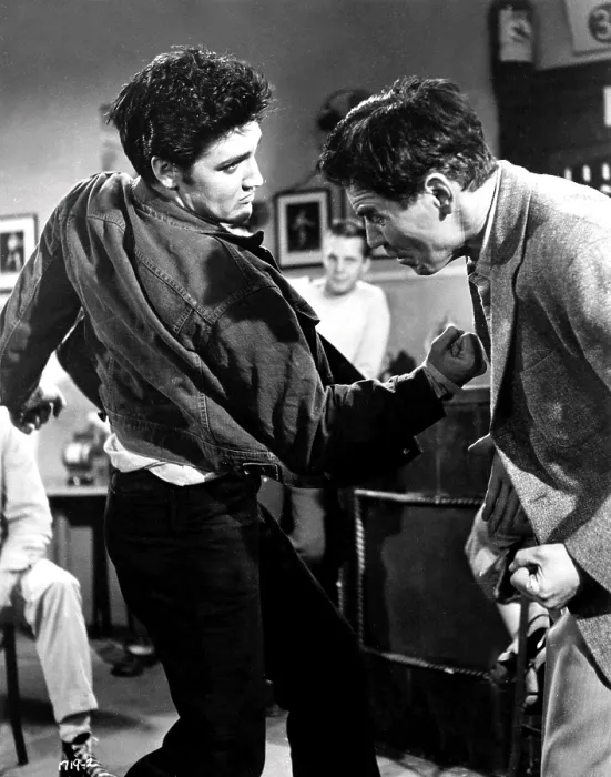 Framed Print : JAILHOUSE ROCK, Elvis Presley, John Daheim, 1957