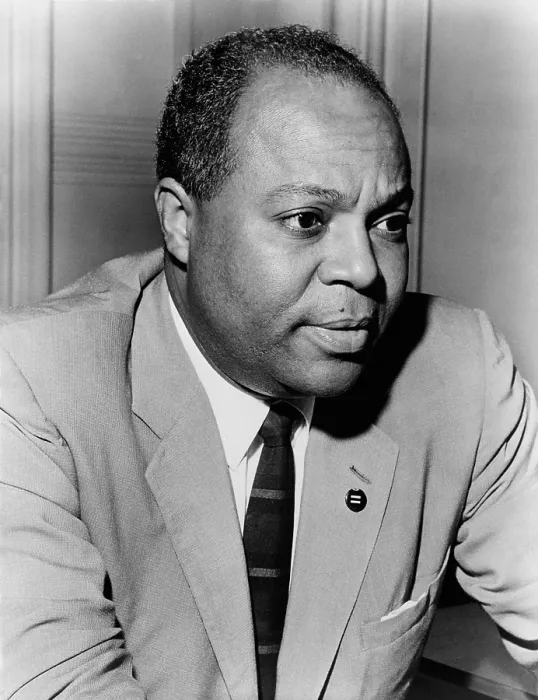 Framed Print : James Farmer (1920-1999), civil rights leader in 1963. Actor Denzel Whitaker played Farmer in the 2007 film THE GREAT DEBATERS
