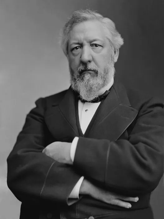 Framed Print : James G. Blaine of Maine, was Speaker of the House from 1869-1875
