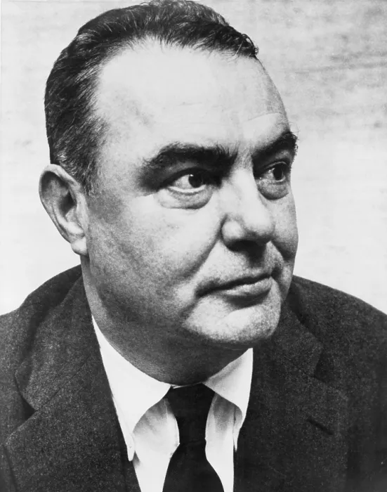 Framed Print : James G. Cozzens (1903-1978), American novelist, won the 1949 Pulitzer Prize