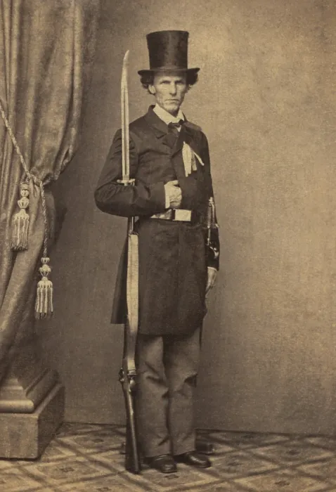 Framed Print : James Henry Lane, was leader of the Free State Party of Kansas