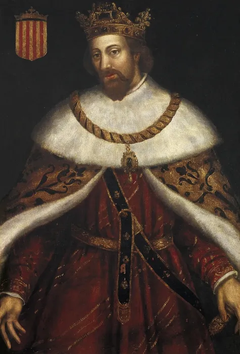 Framed Print : James I the Conqueror. ca. 1587-1588. Oil on canvas. SPAIN. Barcelona. Montjuic Castle Military Museum. - M.C.Esteban / Iberfoto / Everett Collection (506326)**US SALES ONLY**
