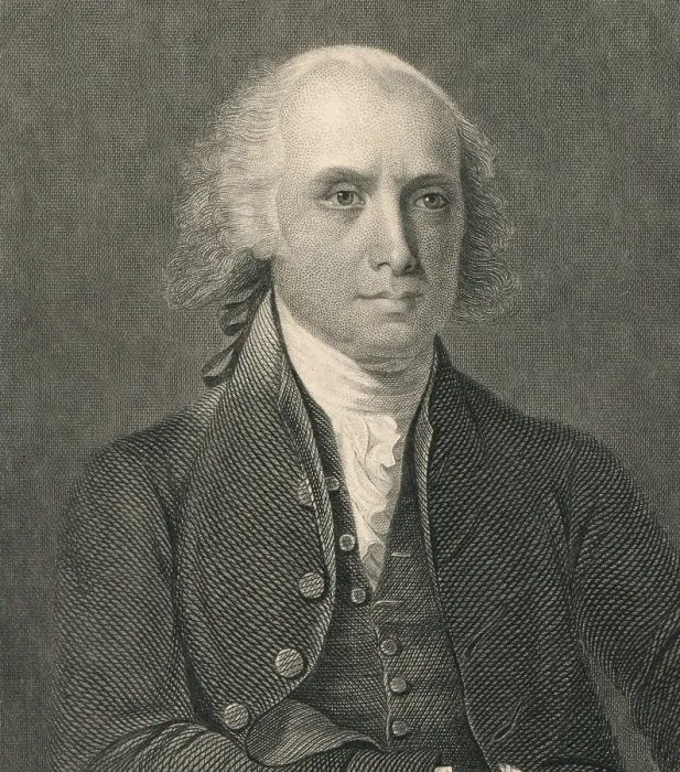 Framed Print : James Madison in portrait engraving based on by Gilbert Stuarts 1809-1817 portrait from life (BSLOC_2019_6_185) Framed Print : James Madison in portrait engraving based on by Gilbert Stuarts 1809-1817 portrait from life (BSLOC_2019_6_185)