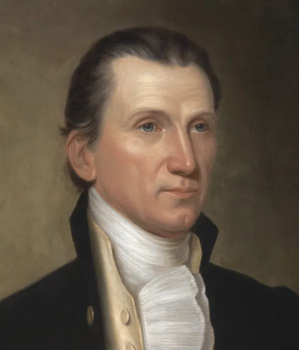 Framed Print : James Monroe served as the 5th President of the United States, from 1817 to 1825