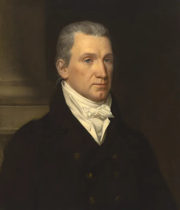 Framed Print : James Monroe served as the 5th President of the United States, from 1817 to 1825