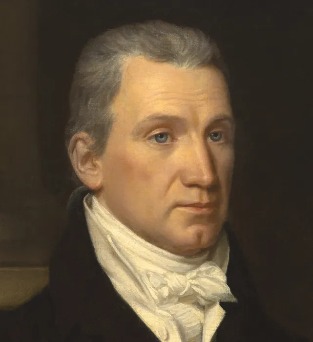 Framed Print : James Monroe served as the 5th President of the United States, from 1817 to 1825
