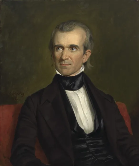 Framed Print : James Polk was the 11th President of the United States, serving from 1845-1849. James K. Polk advocated the expansion of US territory in Oregon and Texas Framed Print : James Polk was the 11th President of the United States, serving from 1845-1849. James K. Polk advocated the expansion of US territory in Oregon and Texas