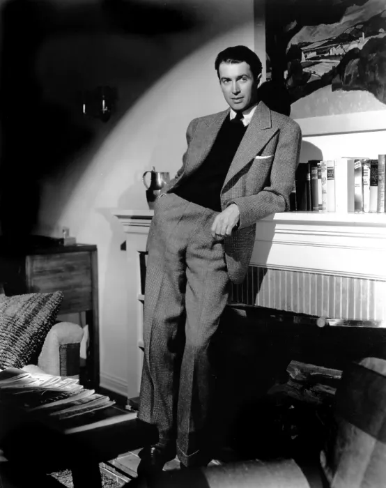 Framed Print : JAMES STEWART, portrait