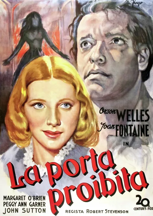 Framed Print : JANE EYRE, from left, Joan Fontaine, Orson Welles, 1944, TM and Copyright 20th Century Fox Film Corp. All rights reserved / courtesy Everett Collection