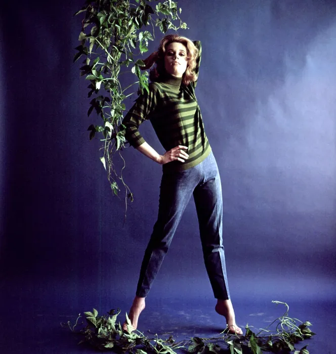 Framed Print : Jane Fonda in the 1960s