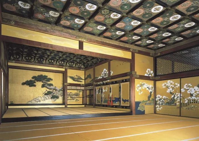 Framed Print : JAPAN. HONSHU. KYOTO. Kyoto. Nijo Castle (1602-1626). Japanese art. Tokugawa shogunate period. Architecture. AISA / Everett Collection**US SALES ONLY**