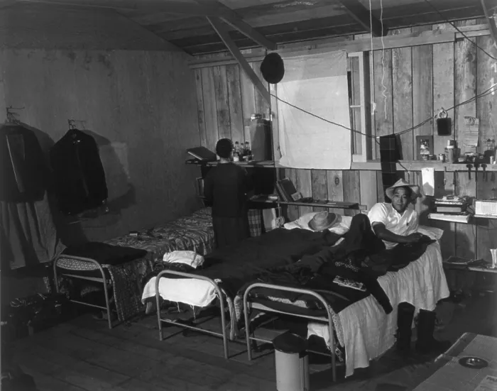 Framed Print : Japanese-American couple in bleak barracks quarters at the Salinas, California assembly center in March 1942 Framed Print : Japanese-American couple in bleak barracks quarters at the Salinas, California assembly center in March 1942