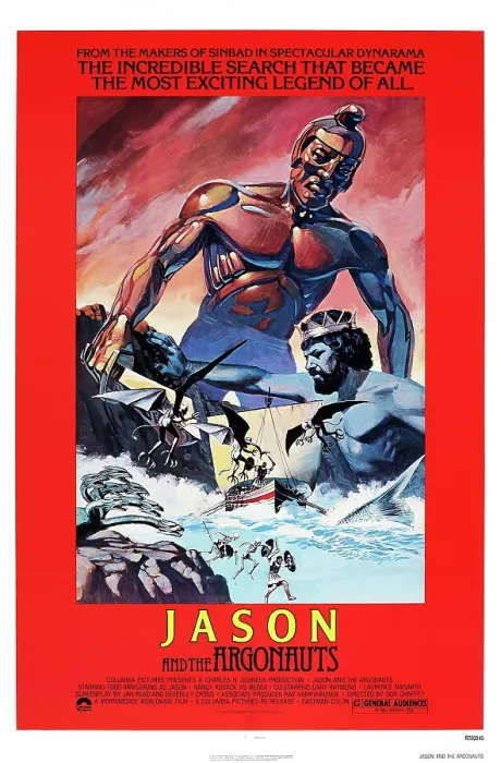 Framed Print : JASON AND THE ARGONAUTS, US poster art, 1963