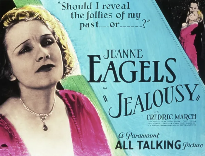 Framed Print : JEALOUSY, Jeanne Eagels, Fredric March, 1929