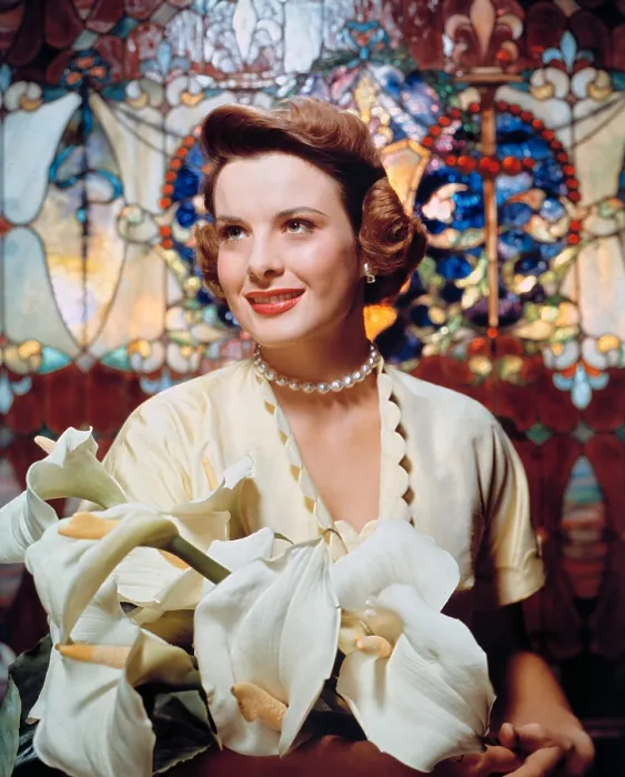 Framed Print : JEAN PETERS, 1950s portrait Framed Print : JEAN PETERS, 1950s portrait