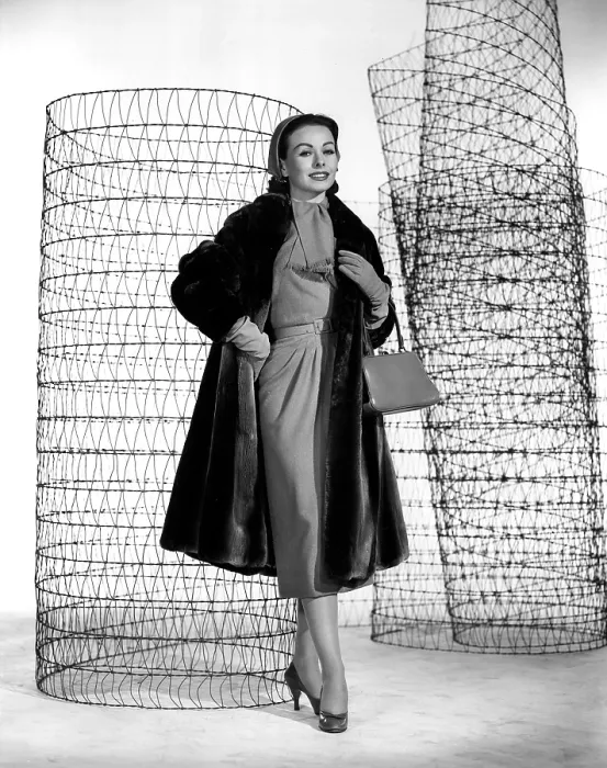 Framed Print : Jeanne Crain, 1957