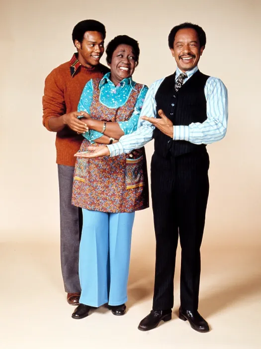 Framed Print : THE JEFFERSONS, Mike Evans, Isabel Sanford, Sherman Hemsley, 1975 - 1985