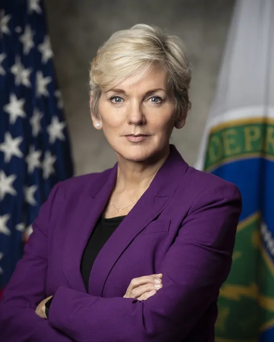 Framed Print : Jennifer Granholm, in her official portrait as US Secretary of Energy, Feb. 16, 2021. She served as Michigan governors for two-terms, 2003-2011