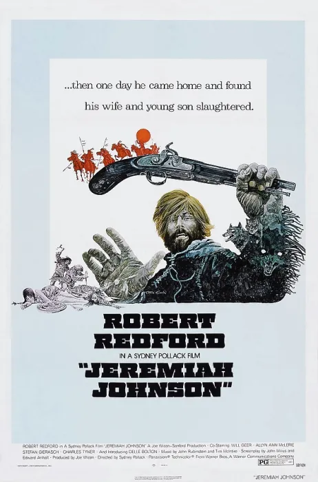 Framed Print : JEREMIAH JOHNSON, US poster, Robert Redford, 1972