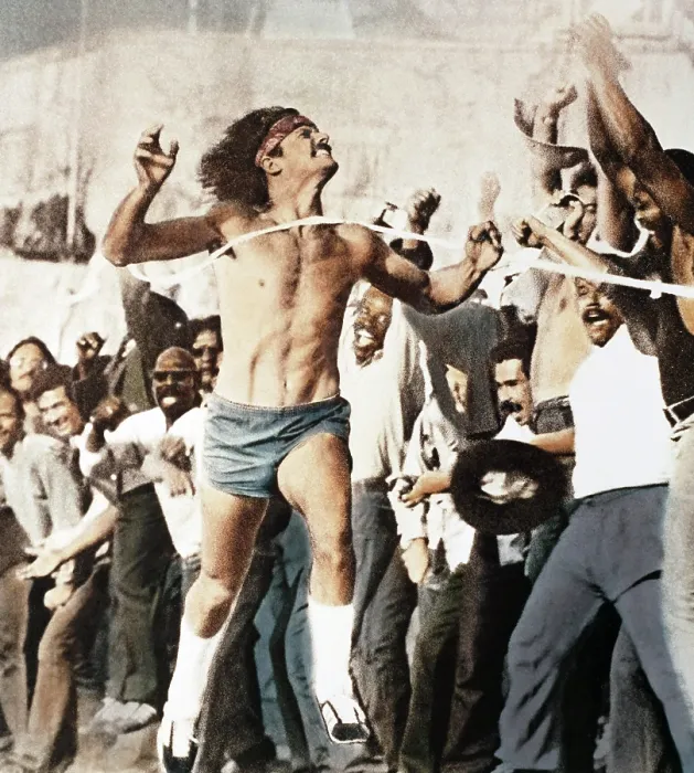 Framed Print : THE JERICHO MILE, Peter Strauss, 1979 Framed Print : THE JERICHO MILE, Peter Strauss, 1979