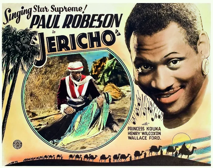 Framed Print : JERICHO, Paul Robeson, 1937