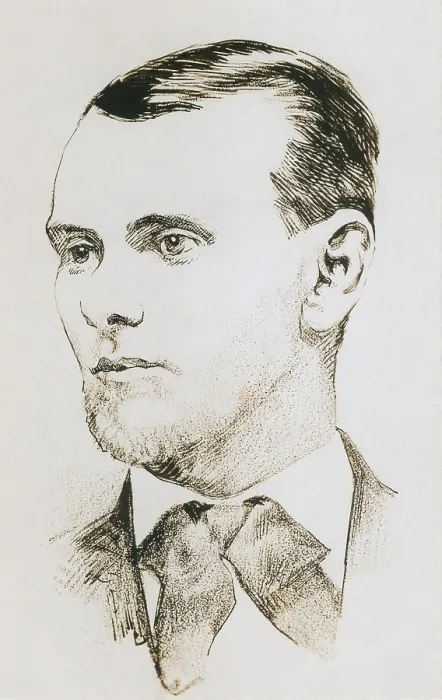 Framed Print : Jesse James (1847-1882), American robber and outlaw. Drawing made from a photograph