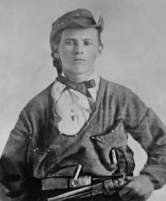 Framed Print : Jesse James in 1864, when he served in a Confederate guerrilla unit led by William Bloody Bill Anderson