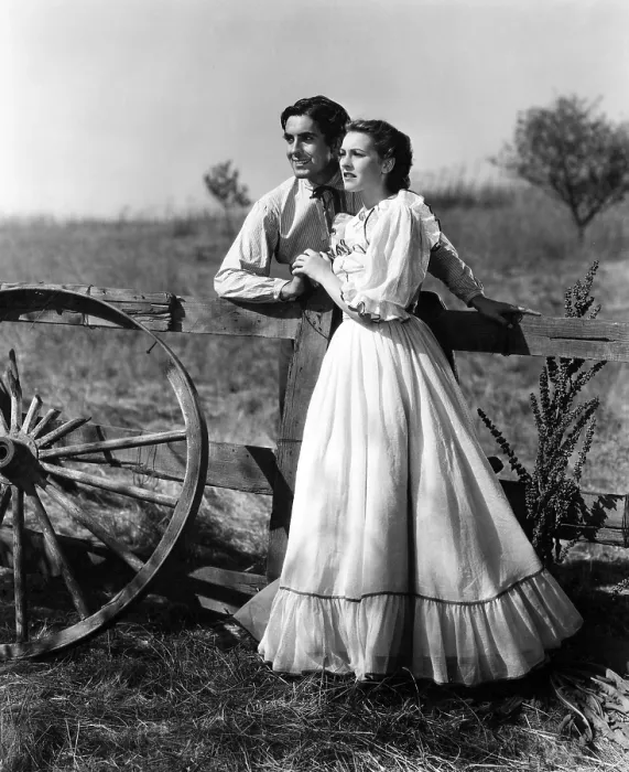 Framed Print : JESSE JAMES, Tyrone Power, Nancy Kelly, 1939. TM and Copyright 20th Century Fox Film Corp. All rights reserved. Courtesy: Everett Collection