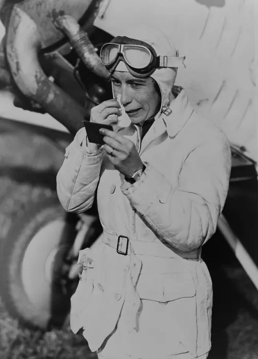 Framed Print : Jesse Miller 1910- 972 Australian aviator was the first women to complete an England to Australia flight in 1927. She flew with another pilot Captain William Lancaster Framed Print : Jesse Miller 1910- 972 Australian aviator was the first women to complete an England to Australia flight in 1927. She flew with another pilot Captain William Lancaster