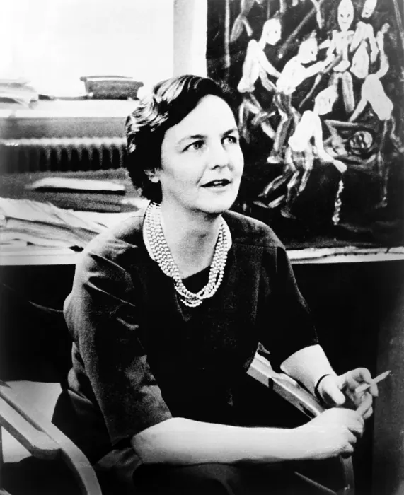 Framed Print : Jessica Mitford (1917-1996), an Anglo-American, began a successful writing career at mid-life. Her well aimed critiques of American society were influenced by her leftist politics