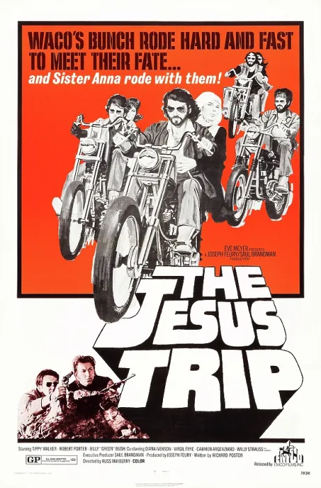 Framed Print : THE JESUS TRIP, US poster art, 1971