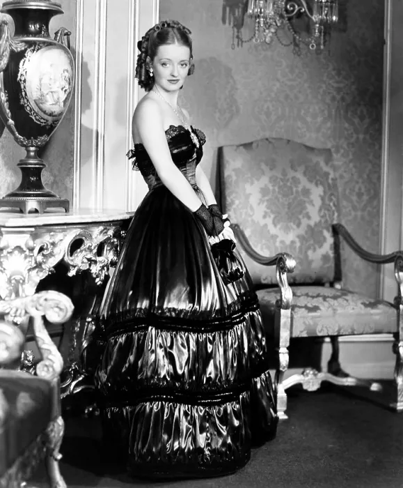 Framed Print : JEZEBEL, Bette Davis, in a gown by Orry-Kelly, 1938