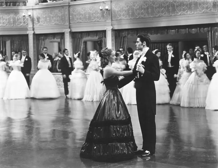 Framed Print : JEZEBEL, from left, front, Bette Davis, Henry Fonda, 1938