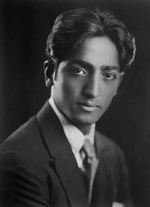 Framed Print : Jiddu Krishnamurti was born in British India in 1895