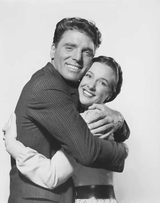 Framed Print : JIM THORPE - ALL-AMERICAN, from left: Burt Lancaster, Phyllis Thaxter, 1951 Framed Print : JIM THORPE - ALL-AMERICAN, from left: Burt Lancaster, Phyllis Thaxter, 1951