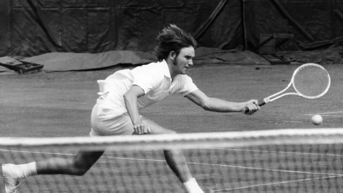 Framed Print : Jimmy Connors at the 1971 U.S. Open Tournament. Courtesy: CSU Archives / Everett Collection