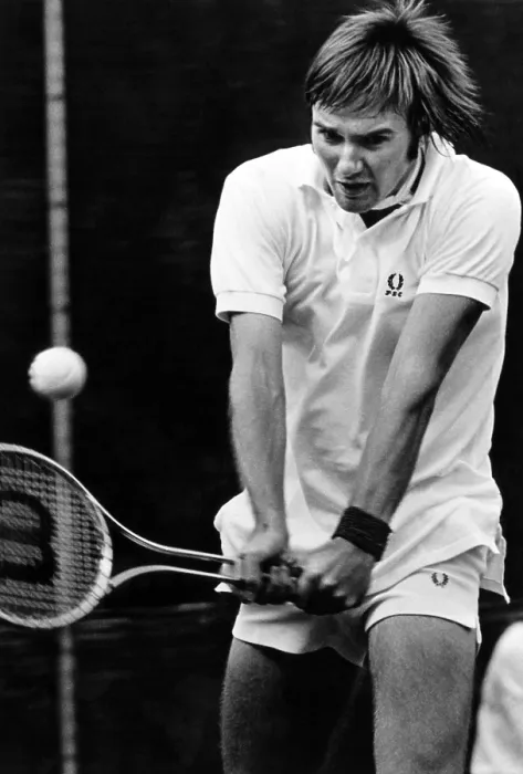 Framed Print : Jimmy Connors, 1974. Courtesy: CSU Archives / Everett Collection