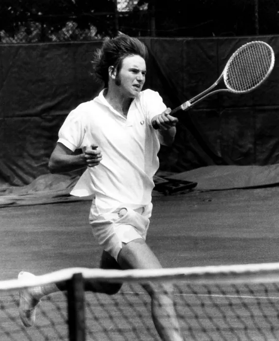 Framed Print : Jimmy Connors at the U.S. Open, 1971. Courtesy: CSU Archives / Everett Collection