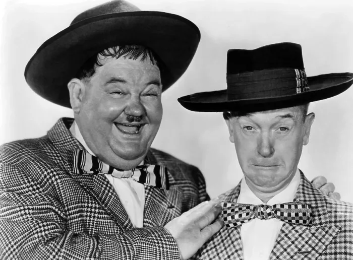 Framed Print : JITTERBUGS, from left: Oliver Hardy, Stan Laurel, 1943, TM & Copyright 20th Century Fox Film Corp. / courtesy Everett Collection Framed Print : JITTERBUGS, from left: Oliver Hardy, Stan Laurel, 1943, TM & Copyright 20th Century Fox Film Corp. / courtesy Everett Collection