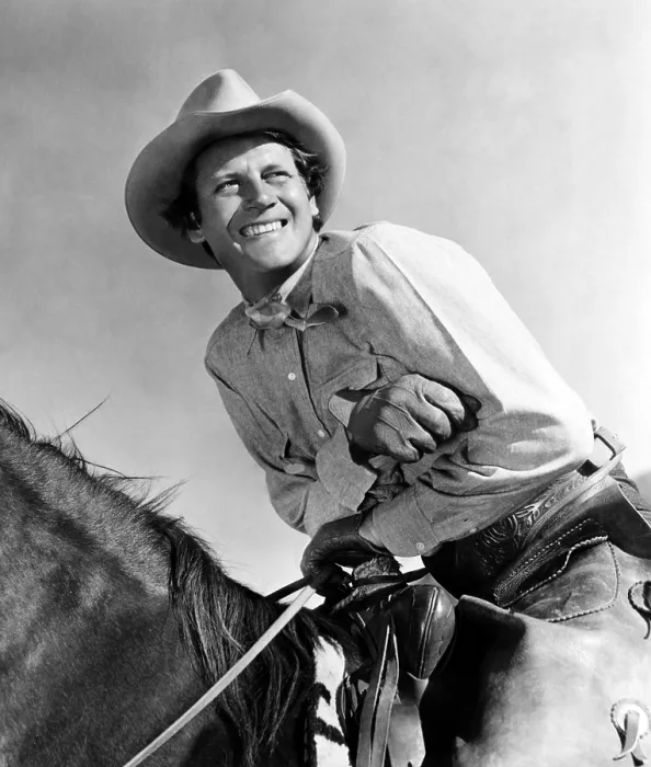 Framed Print : Joel McCrea, in film Union Pacific, 1940