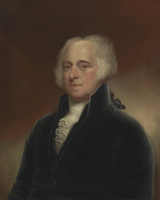 Framed Print : John Adams, 2nd President of the United States, held office from 1797 to 1801