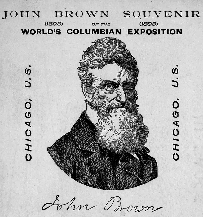Framed Print : John Brown. Detail of John Brown Souvenir of the World's Columbian exposition. Chicago. 1893 engraving based on photograph, 1859 Framed Print : John Brown. Detail of John Brown Souvenir of the World's Columbian exposition. Chicago. 1893 engraving based on photograph, 1859